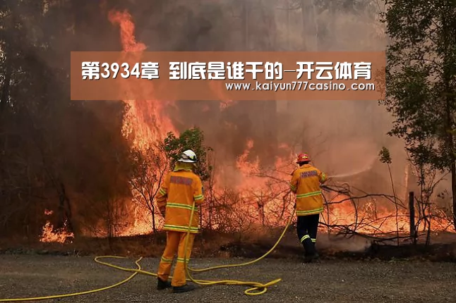 第3934章 到底是谁干的-开云体育(图3) 开云平台